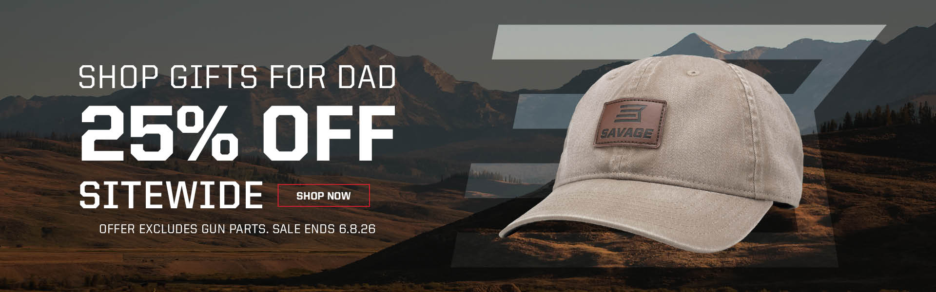 25% Off through 6.8.26.